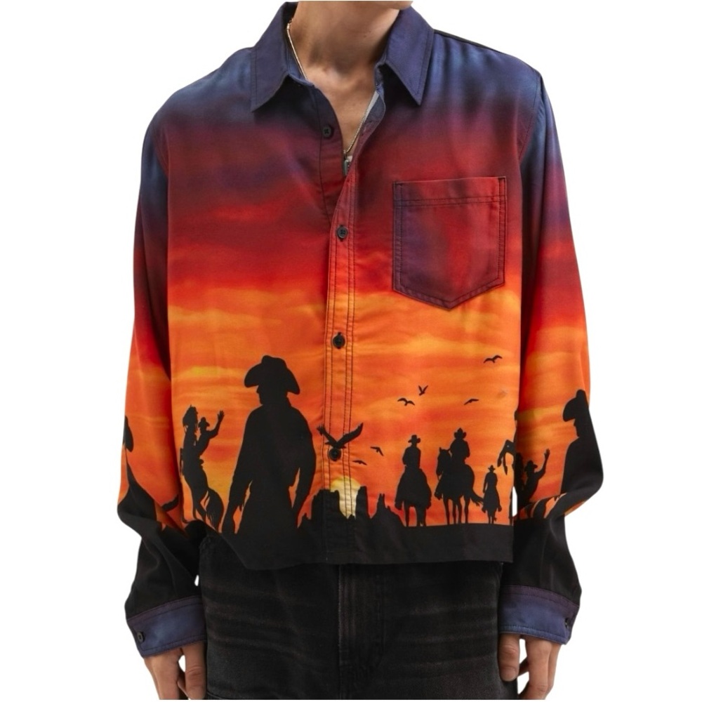 UO Cowboy Landscape Shirt
